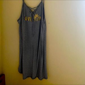 Tank top summer dress